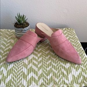 Host Pick 💎Cole Haan rose colored mules